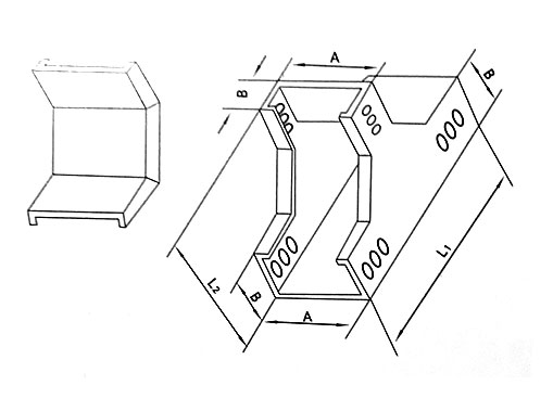XQJT-C-03C型槽式下垂直三通