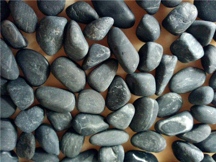 黑色天然鵝卵石2-3cm