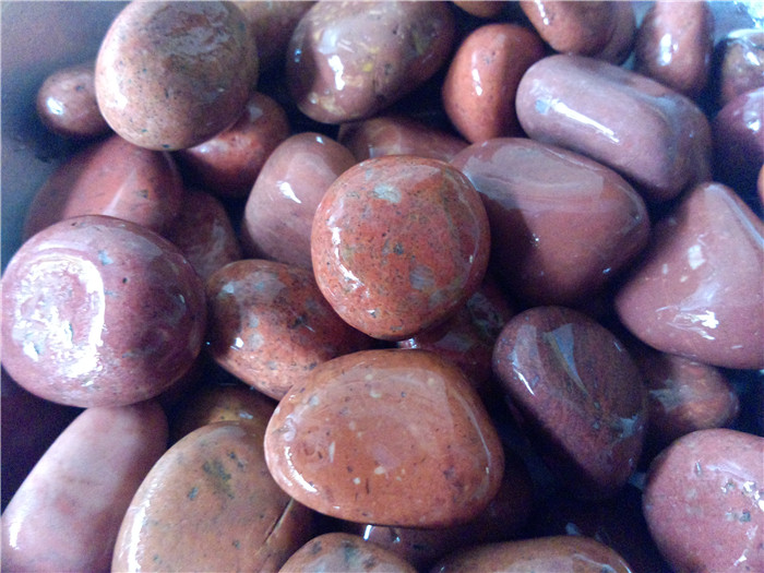 红色鹅卵石1-2cm