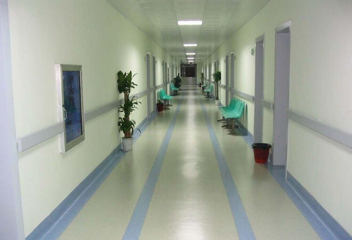 医院PVC塑胶地板批发谈PVC运动木地板前景美好