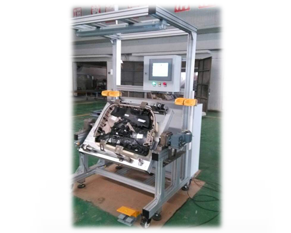 Door panel assembly welding machine