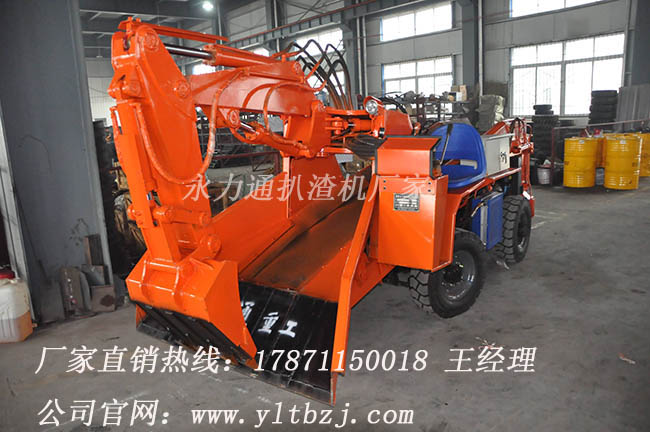 湖南郴州简易轮式液压式耙渣机让出渣作业更简易高效