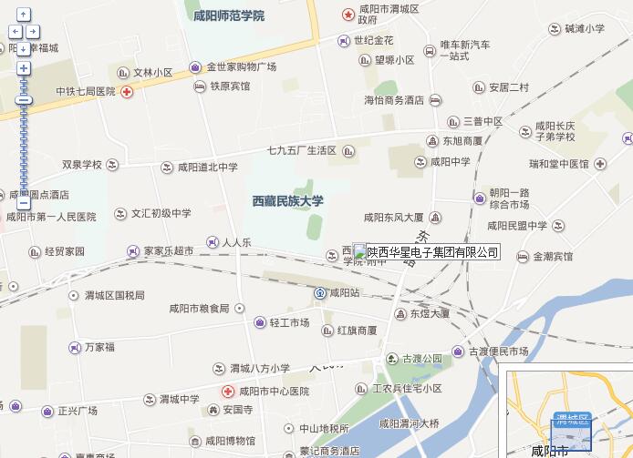 陕西华星压敏电阻器厂地图导航