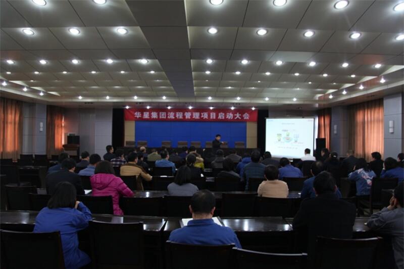 陕西华星电子集团有限公司召开流程管理项目启动大会