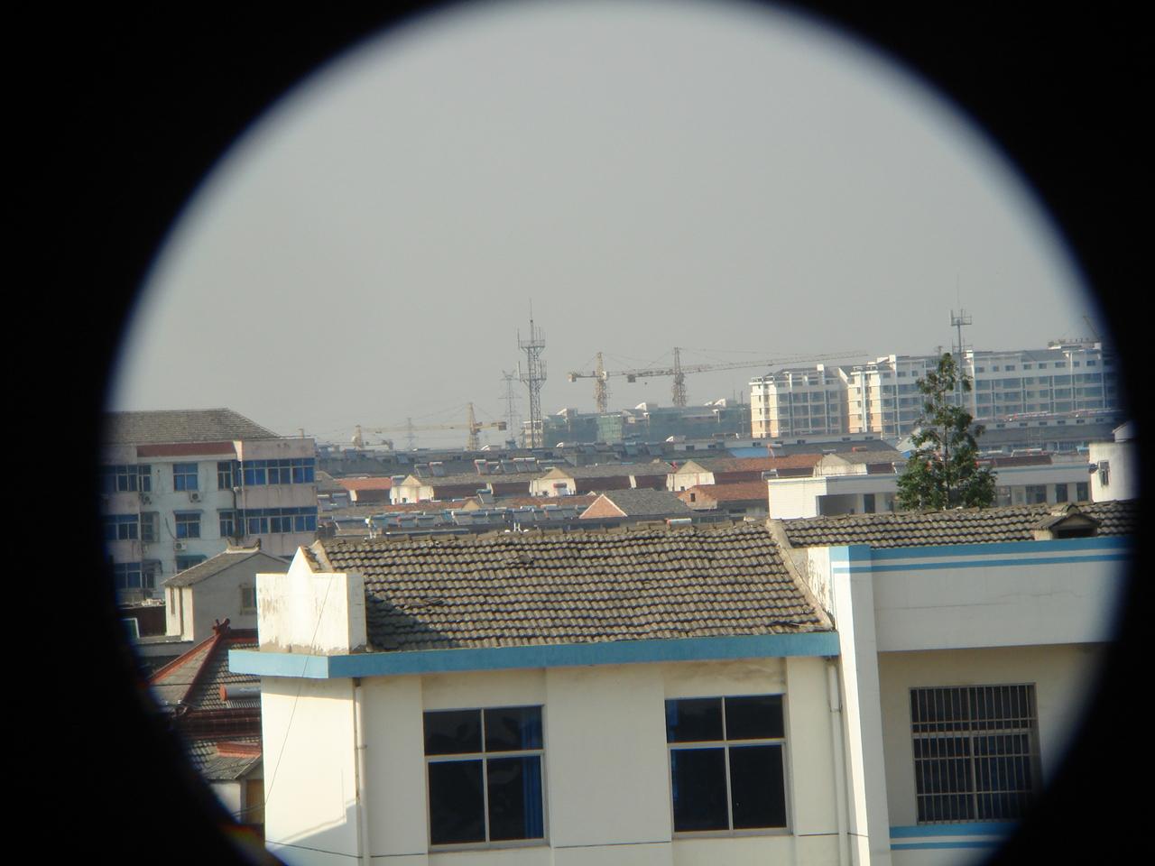 望远镜镜头效果