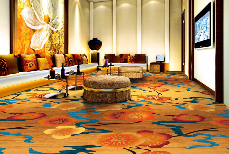选择哪种材质的酒店地毯比较实用?云南地毯批发厂家有绝招
