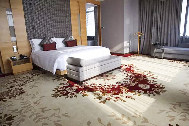上海龙之梦酒店客房地毯