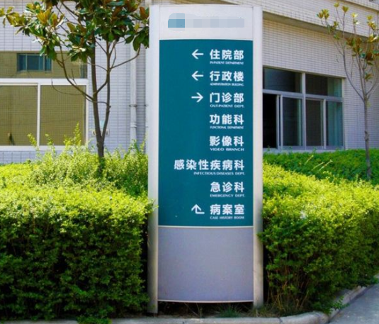 医院导视标牌