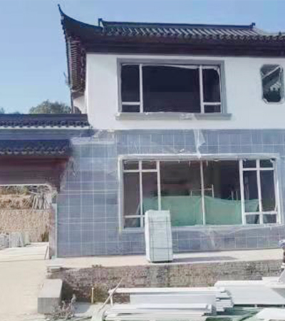 古風房屋搭建