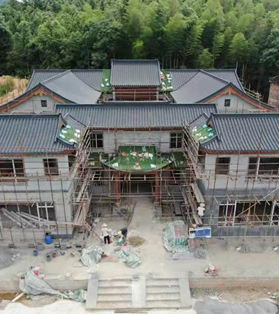 古建筑別墅建設