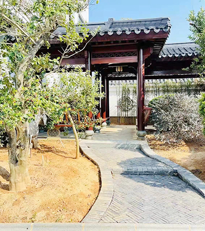 古建筑長廊搭建案例