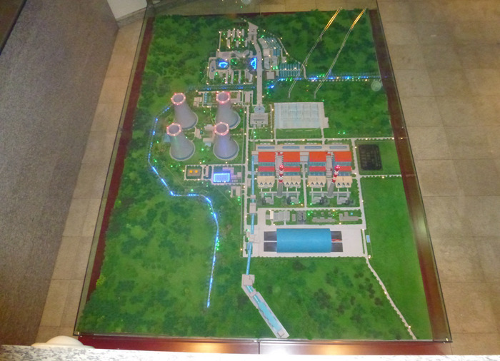 滇东电厂沙盘模型