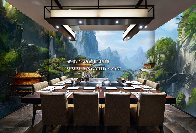餐厅3d全息投影