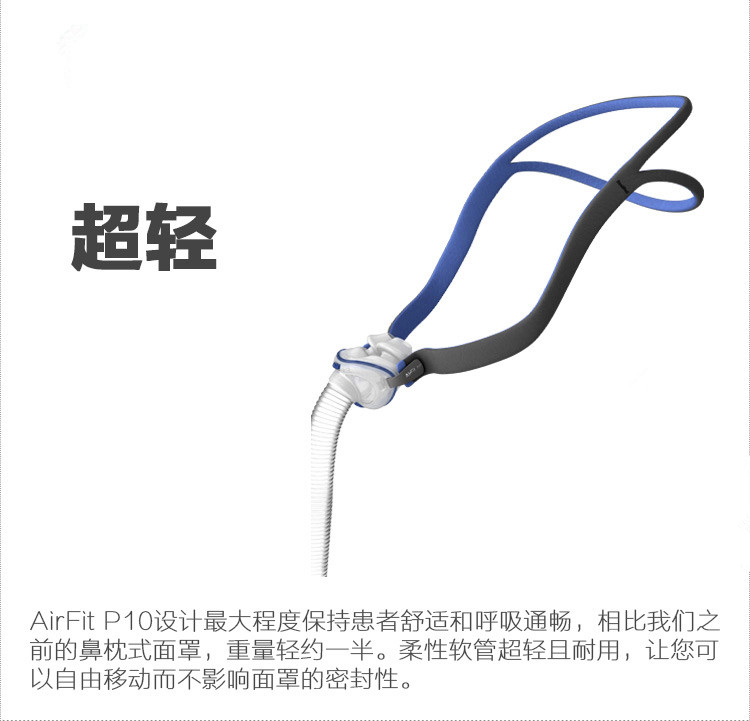 瑞思迈鼻枕式面罩