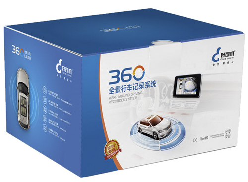 好司机360度全景-倒车影像1080P星光夜视行车记录系统