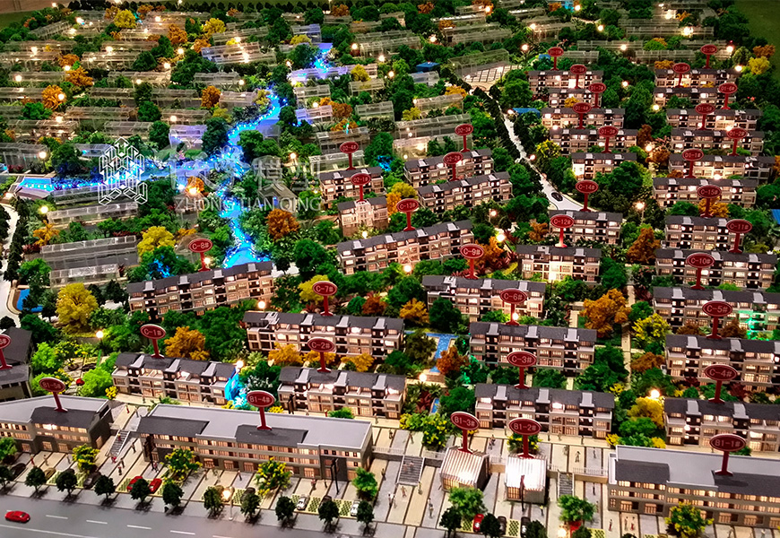 房地產沙盤模型-大理鋸融城