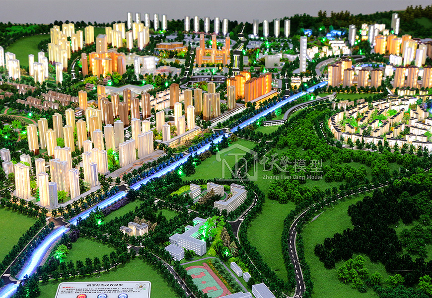 城市規劃沙盤模型