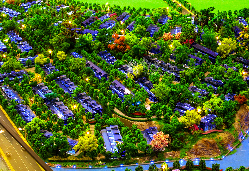 城市规划沙盘模型设计