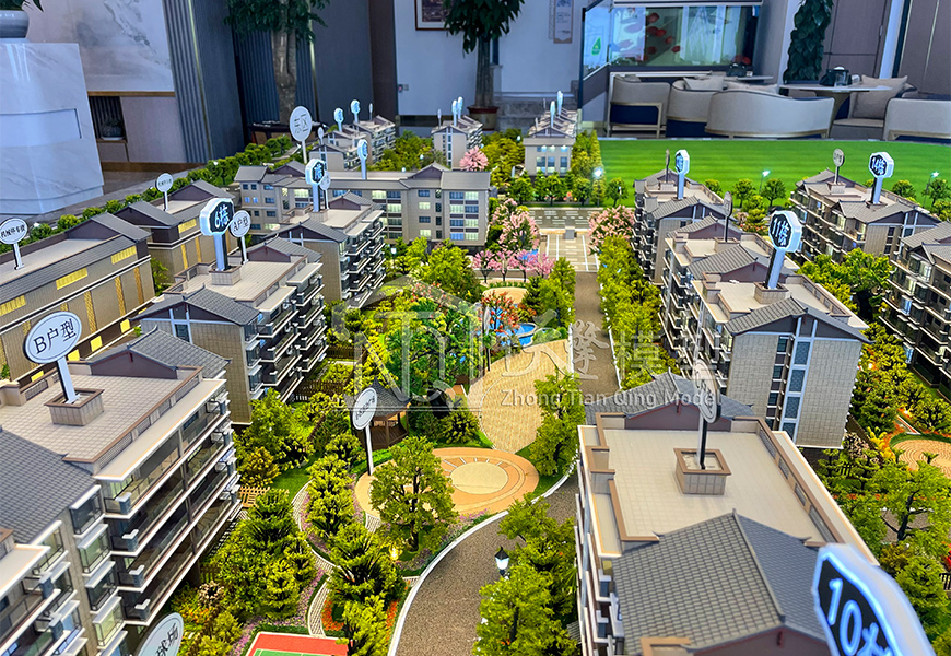 地產建筑沙盤模型