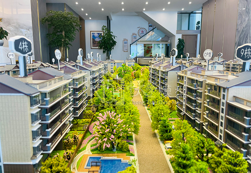 云南地產建筑沙盤模型