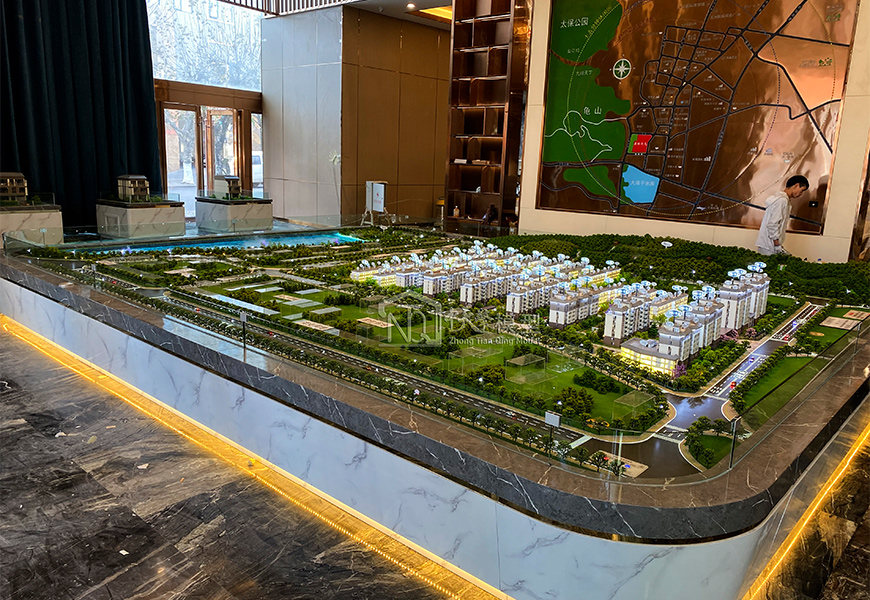 云南別墅建筑沙盤模型