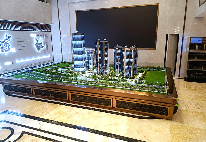 云南售楼部建筑模型
