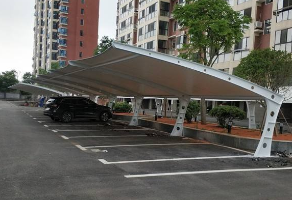 我来告诉你国内重量级膜结构车棚建筑的主要结构是怎样的 我来告诉你国内重量级膜结构车棚建筑的主要结构是怎样的