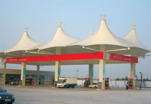 郑州加油站膜结构