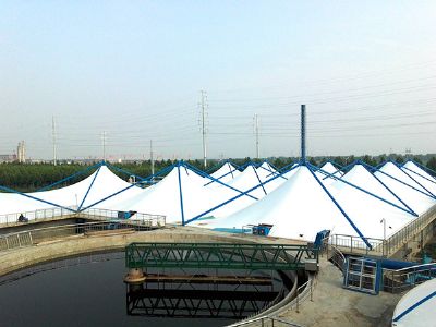 连云港/淮安膜结构污水池厂家谈施工中膜材的保护措施