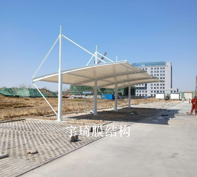 滄州海興縣稅務局膜結構雨棚
