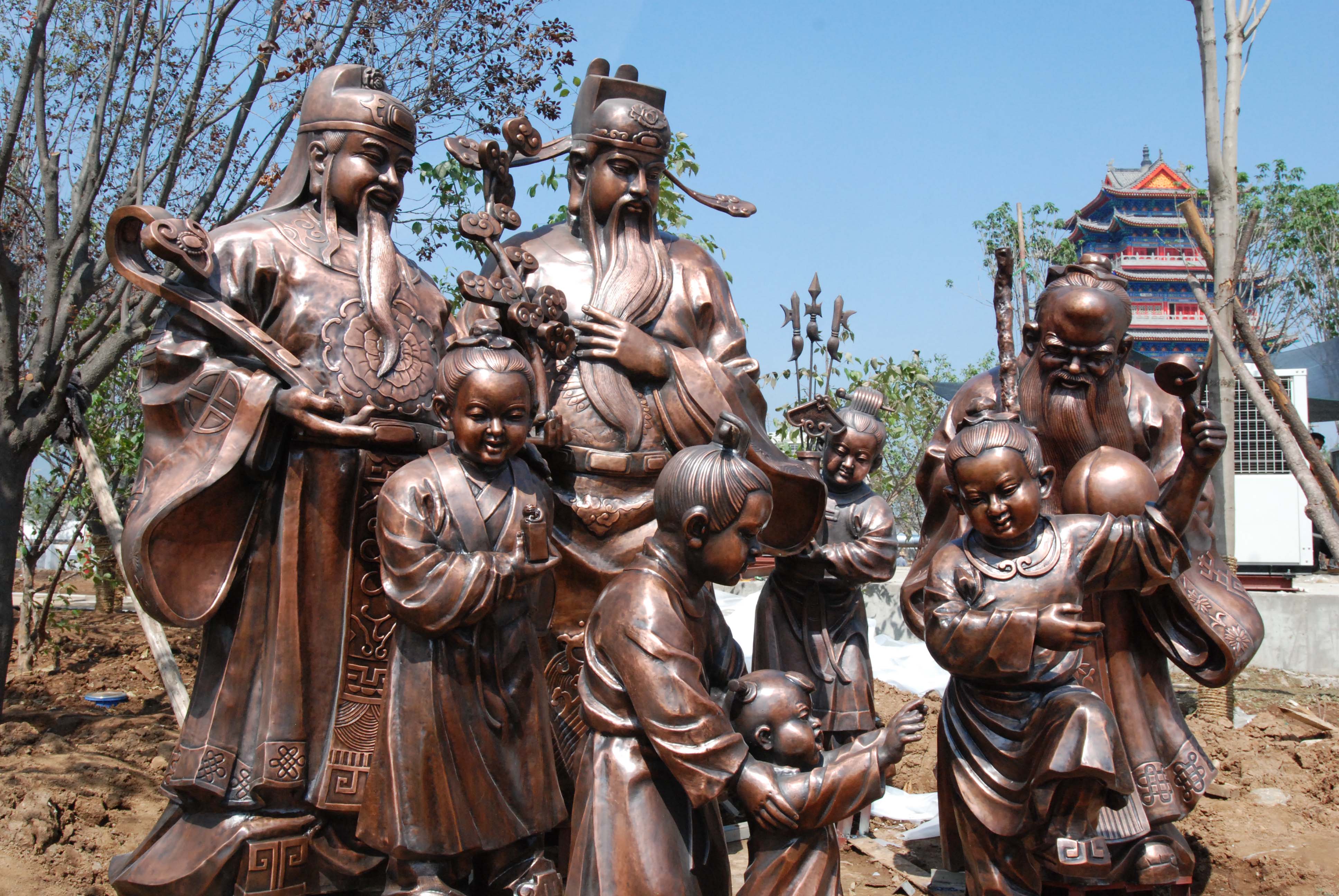 阿里巴巴最有名的5个雕塑