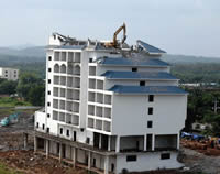 昆山酒店和厂房拆除公司总结常用的拆除方法