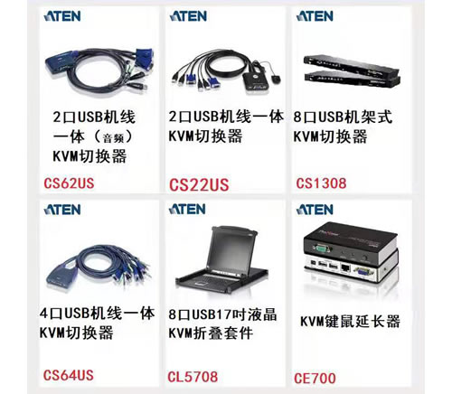 西安宏正切换器公司带线式KVM多电脑切换器知识培训