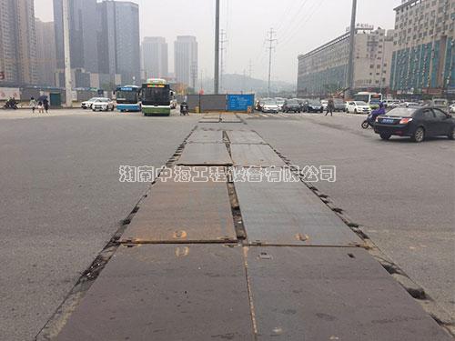 为广东城市道路铺设路基板案例