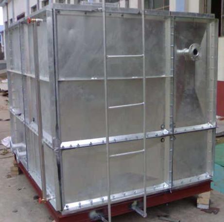 中大空调专业生产搪瓷钢板水箱、镀锌钢板水箱