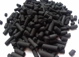 高效煤质柱状活性炭和普通活性炭相比的空隙结构