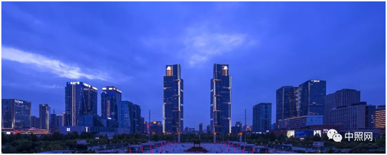解密中国第一高双塔式建筑照明设计