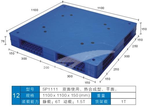 塑料叉車托盤廠家自強塑料制品講述什么是塑料叉車托盤