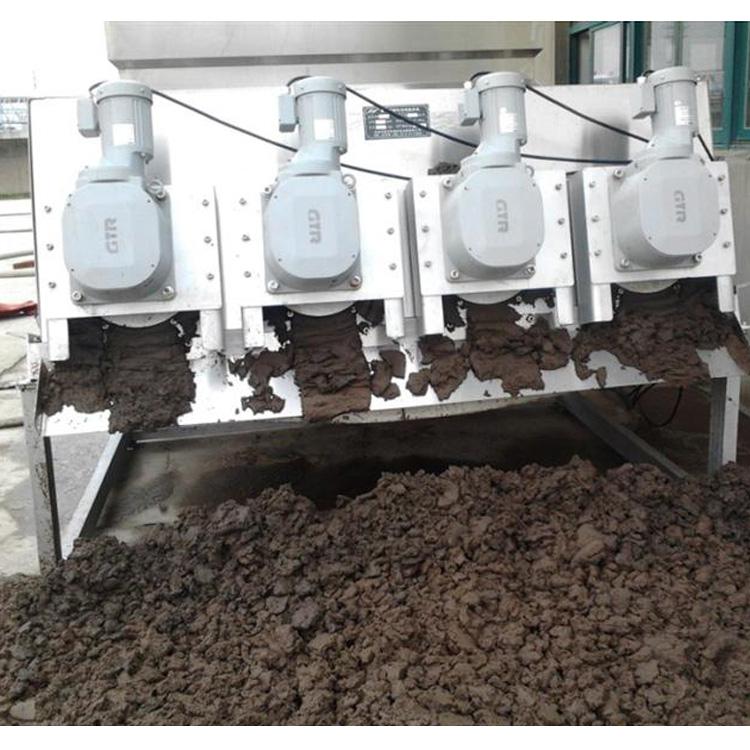污泥脱水机泥浆预处理与机械压滤的介绍