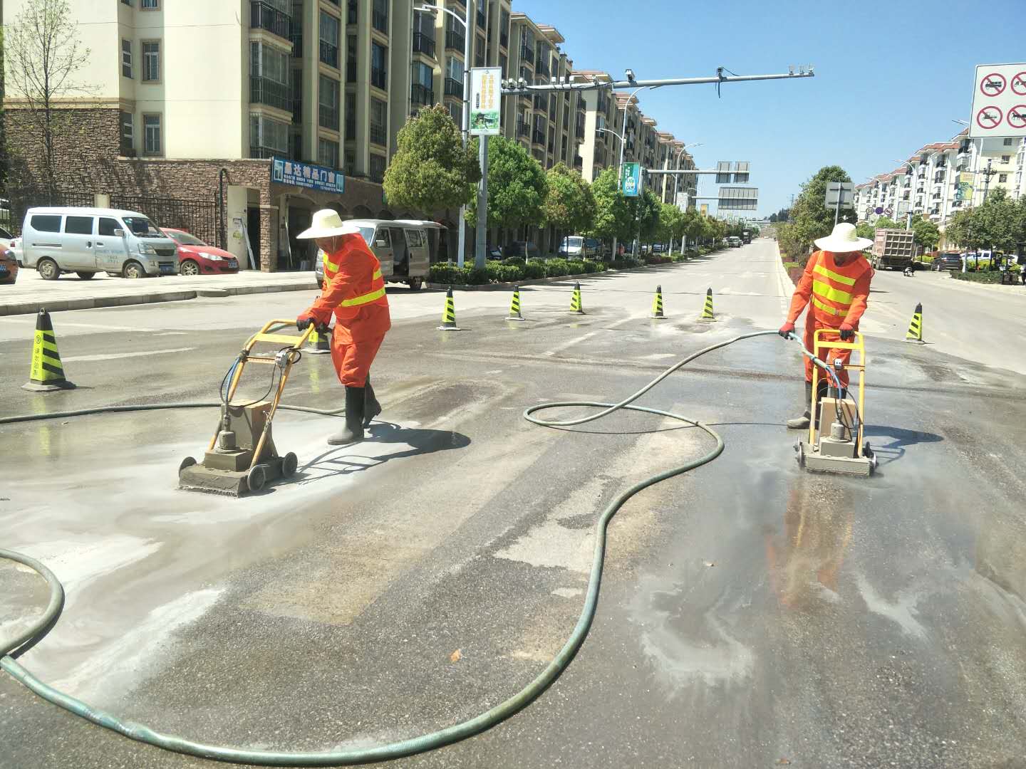 道路除线有没有办法可以实现大面积清除技巧