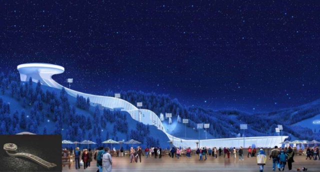 甘肃脚手架租赁公司分享中国首座跳台滑雪中心亮相，蓄力北京冬奥会