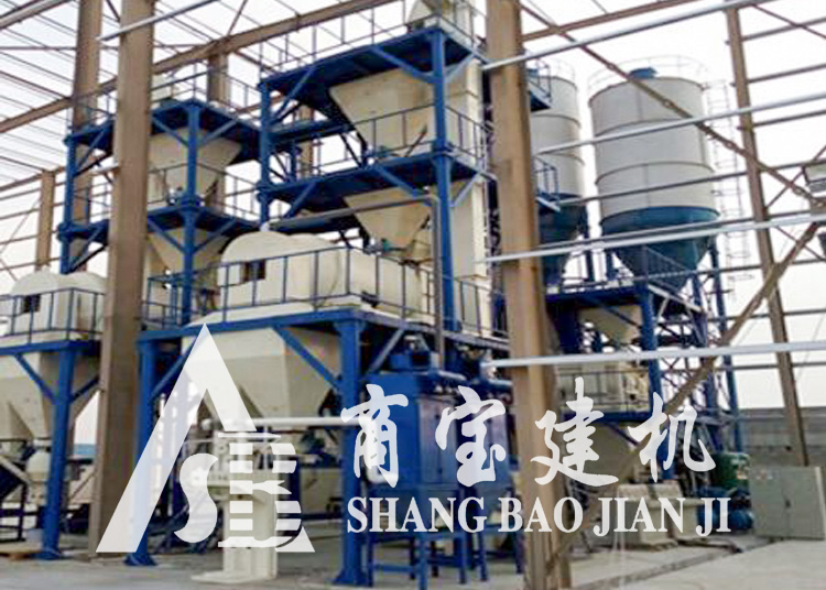 云南干混砂浆生产设备厂谈干粉砂浆传统保水方法的问题
