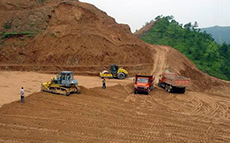 土石方工程開挖邊坡放樣方法