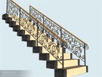 选择别墅新疆铁艺护栏楼梯7大点