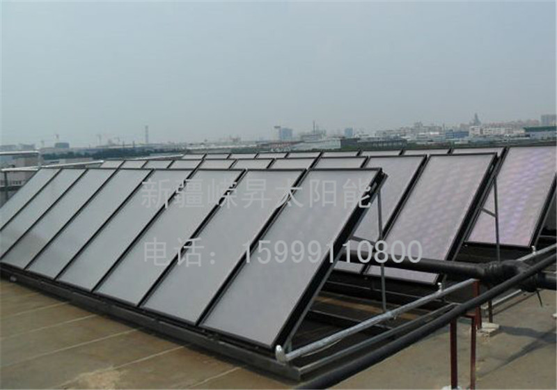 新疆太阳能热水工程平板