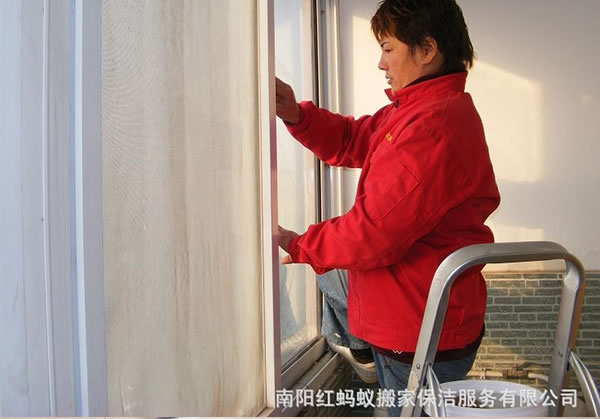 门窗保洁清洗