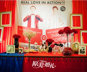 河南郑州独特婚礼策划公司,不论刮风下雨服务从不掉链亲快来吧