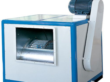 威海柜式离心风机箱有消防排烟型和通风型两种类型。