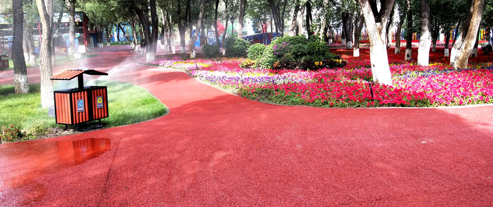 胶粘石混凝土地坪