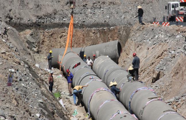 新疆伊犁河谷地南岸干渠自流灌区2干管项目